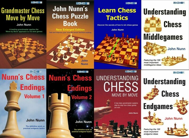 Books by John Nunn - 8 Book Combo