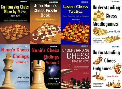 Books by John Nunn - 8 Book Combo