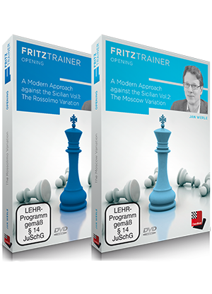 The Rossolimo and Moscow Variation Bundle By  Jan Werle (Vol 1 and Vol 2 Combo)