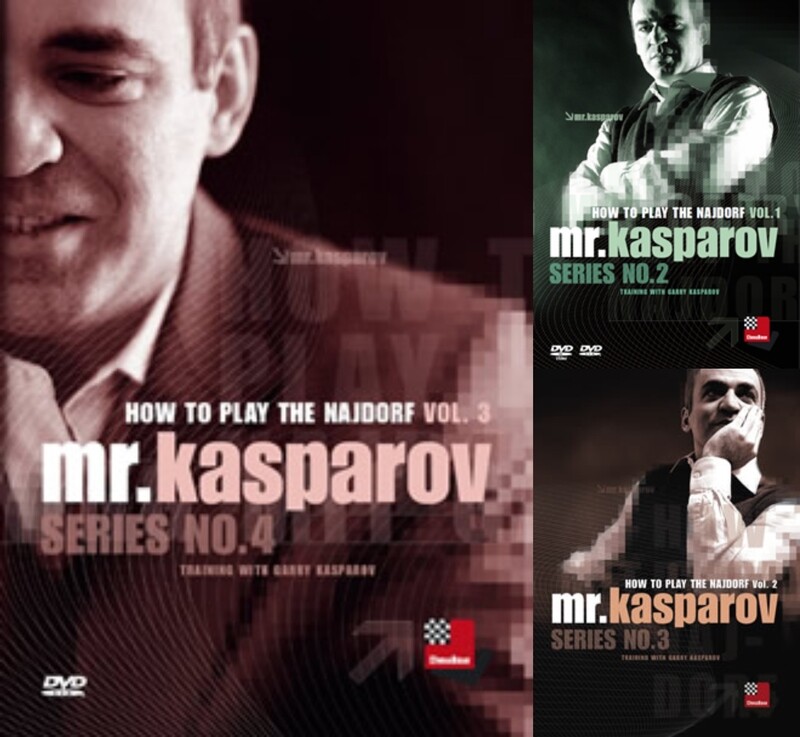 How to play the Najdorf Vol. 1 to 3 by Garry Kasparov