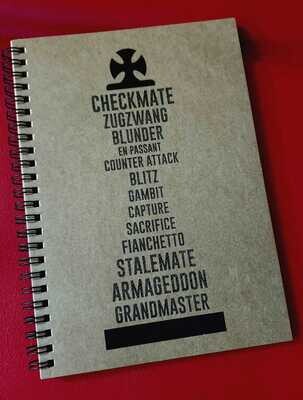 &quot;King of Words&quot; Notebook