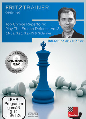 Top Choice Repertoire: Play the French Defence Vol.2 by Rustam Kasimdzhanov