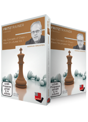 Key Concepts of Chess - Pawn Structures Vol.1 and 2 by Herman Grooten