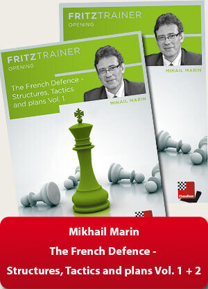 The French Defence - Structures, Tactics and plans Vol.1 &amp; 2 by Mihail Marin