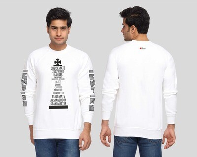 Sweatshirt - Premium Kings Of Words (White)