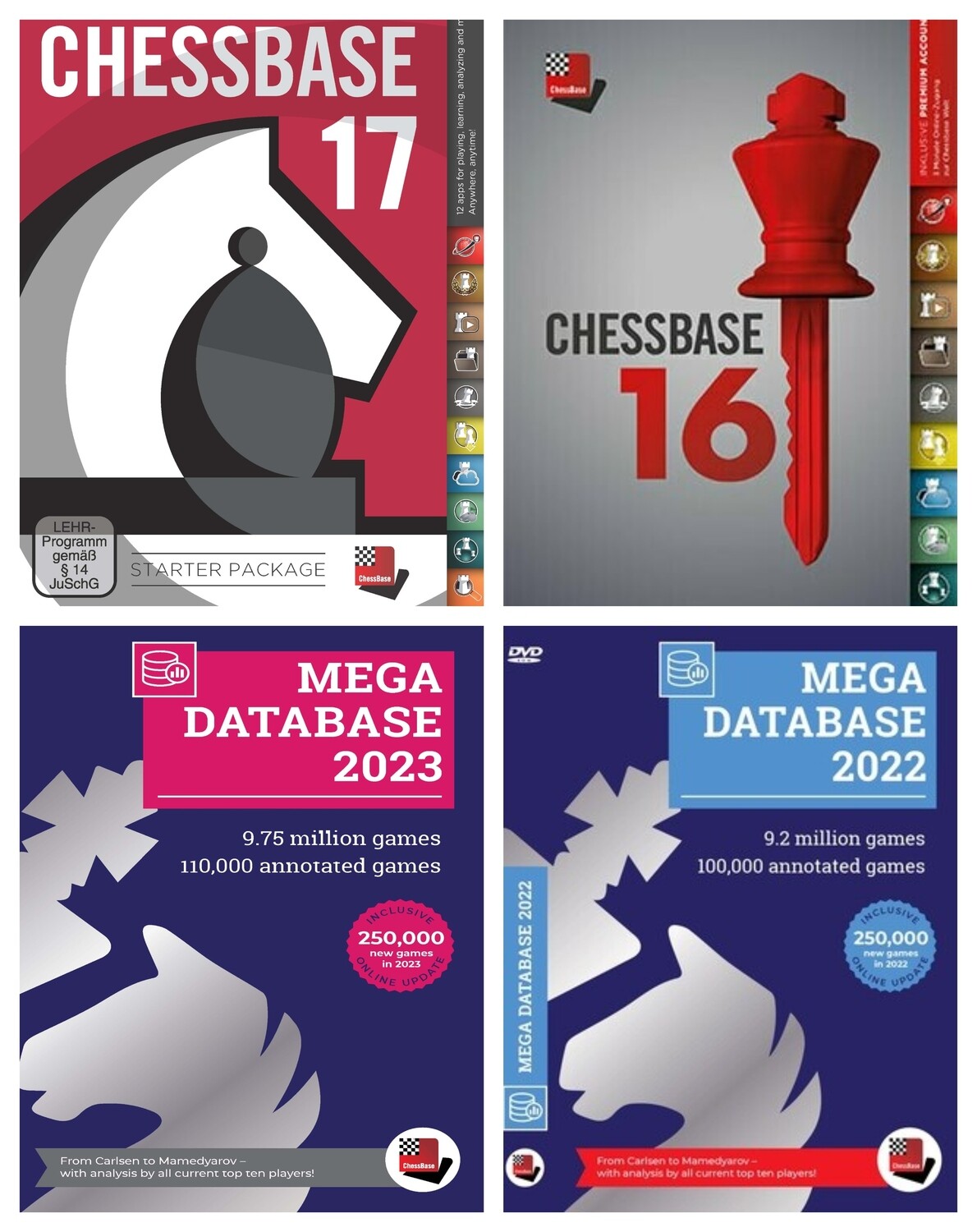 ChessBase 17 Upgrade + Mega Database 2023 Upgrade