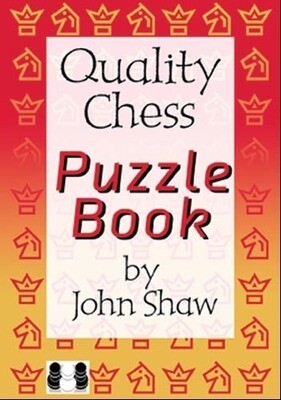 The Quality Chess Puzzle Book - by John Shaw (hardcover)