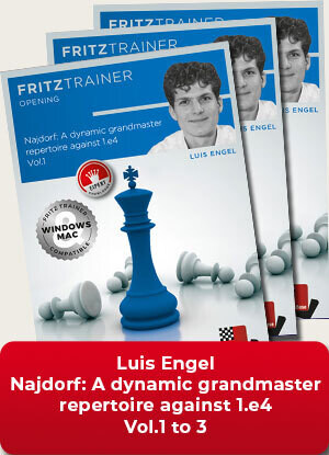Najdorf: A dynamic grandmaster repertoire against 1.e4 Vol.1 to 3 by Luis Engel