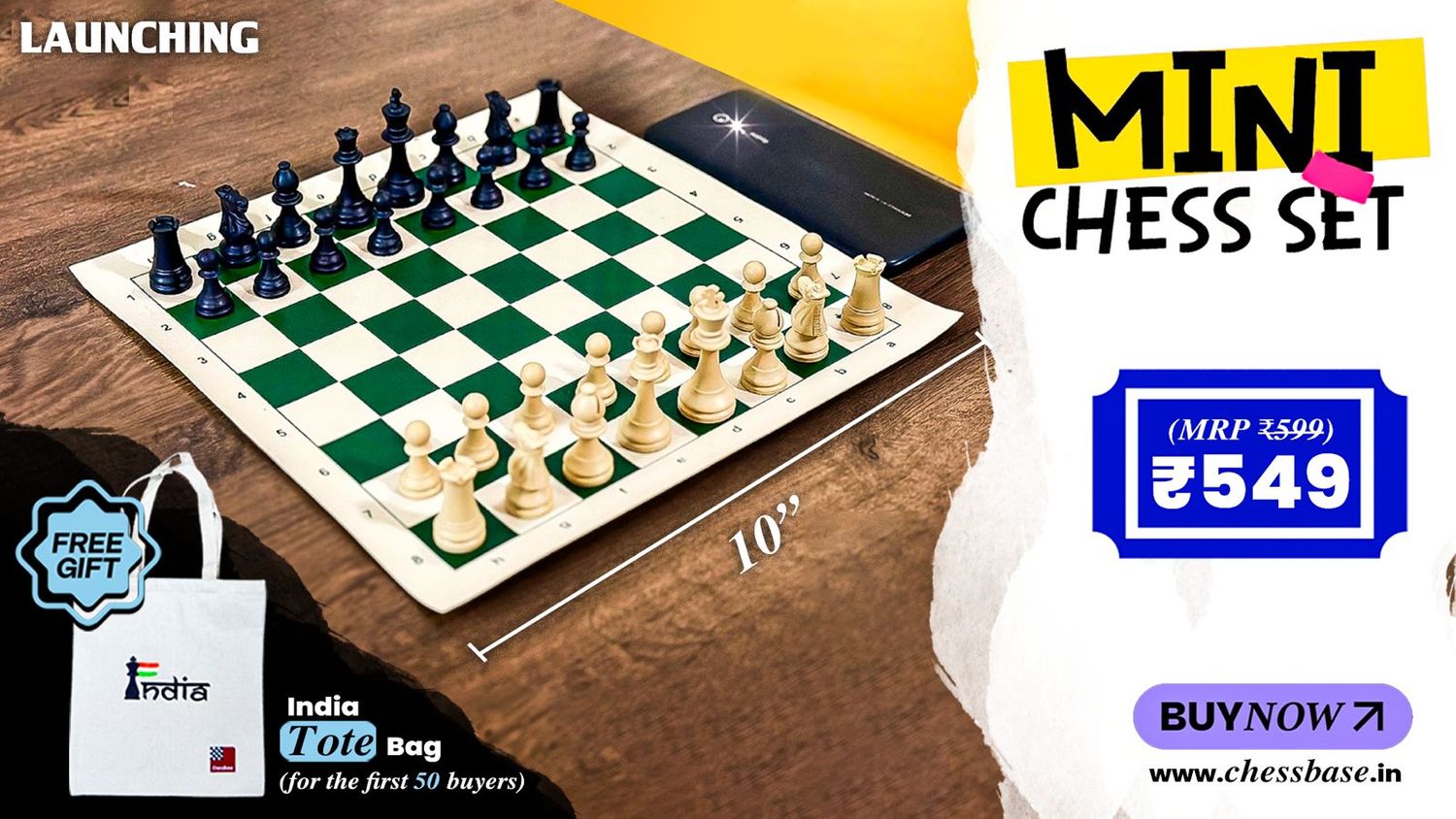 ChessBase India Mini Chess Set