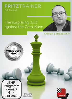 The surprising 3.d3 against the Caro-Kann by Fabien Libiszewski