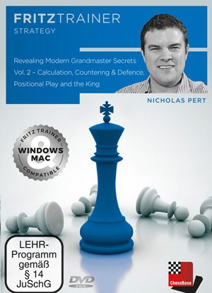 Revealing Modern Grandmaster Secrets Vol. 2 – Calculation, Countering &amp; Defence, Positional Play and the King by  Nicholas Pert