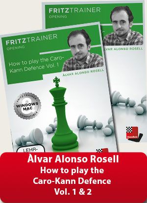 How to play the Caro- Kann Defence Vol. 1 &amp; 2 by  Àlvar Alonso Rosell