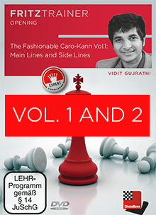The Fashionable Caro-Kann Vol.1 and 2 by  Vidit Gujrathi
