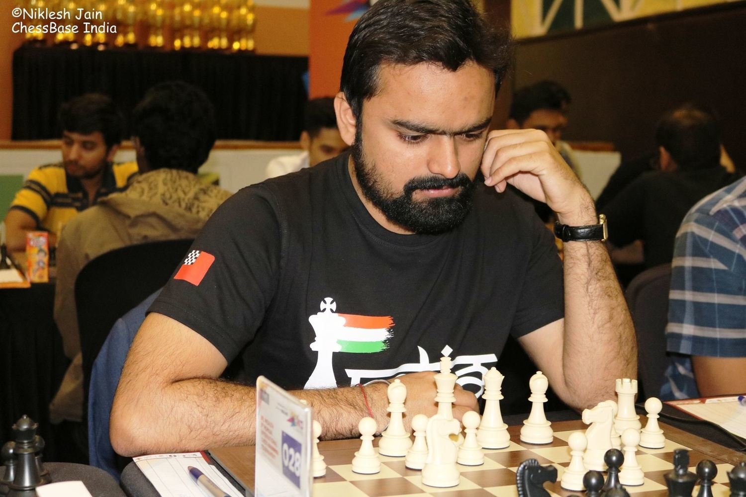 chessbase india t shirt