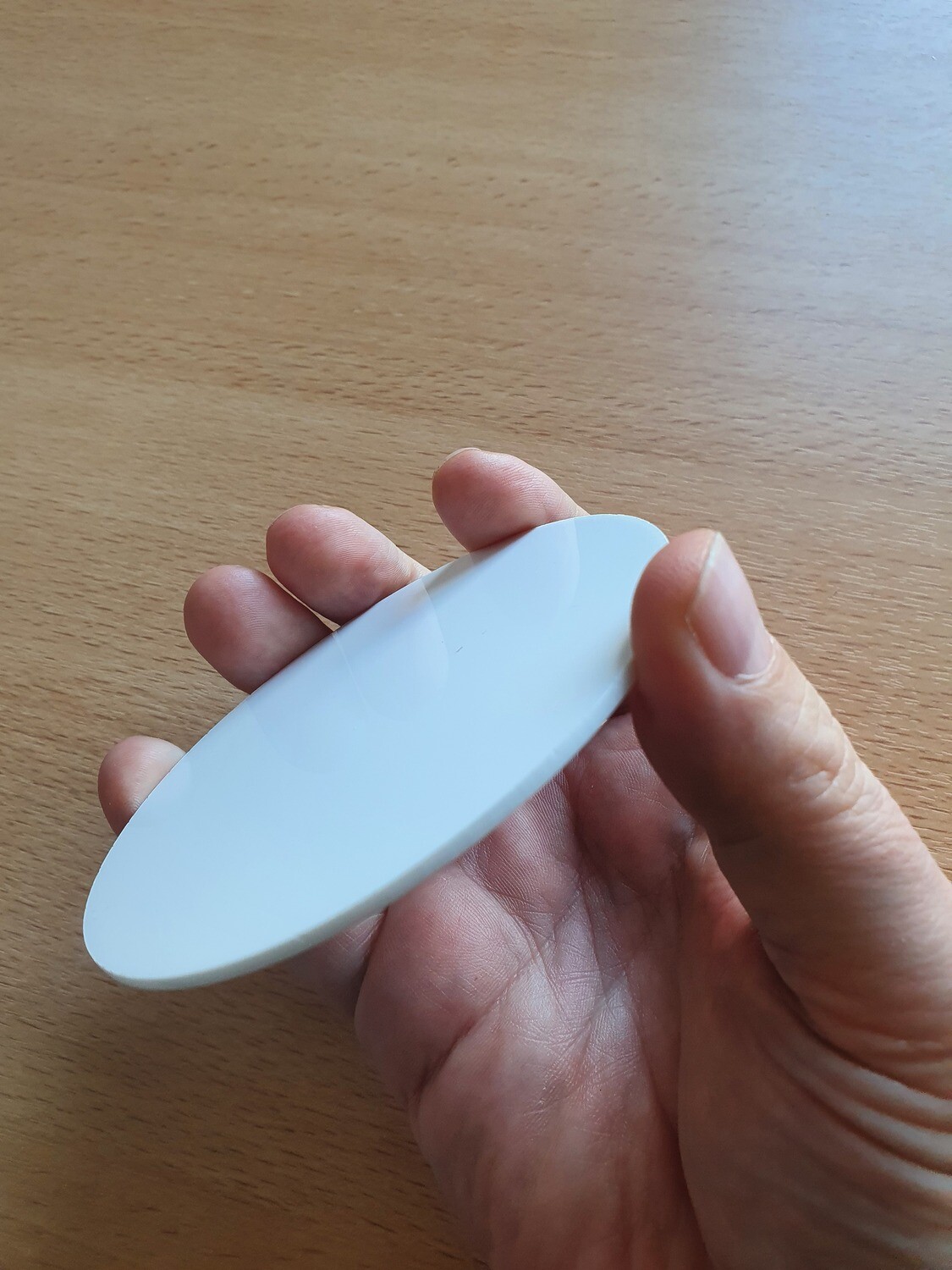 Disque blanc 10 cm