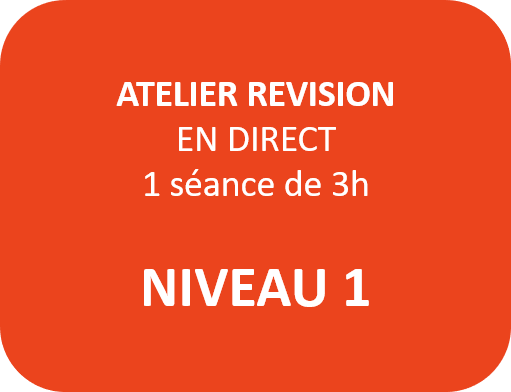Atelier Révision Niveau 1 - N1-1 - Mardi 26 janvier à 17h Atelier Révision Niveau 1 - N1-1 - Mardi 26 janvier à 17h