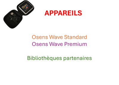 Osens Wave - Appareils