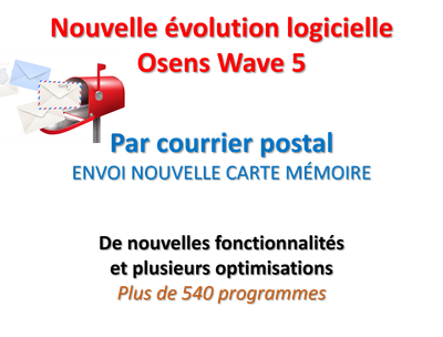 Nouvelle Version 5.2x par courrier postal
