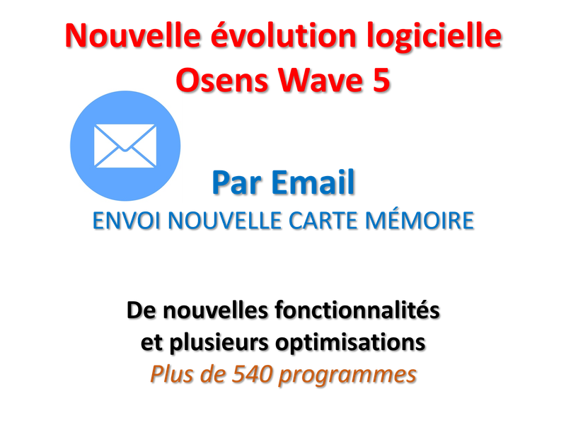 Nouvelle Version 5.49 par email
