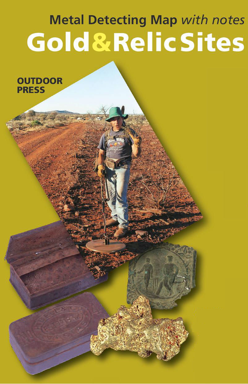 WA Gold & Relic Sites Metal Detecting Map Shop