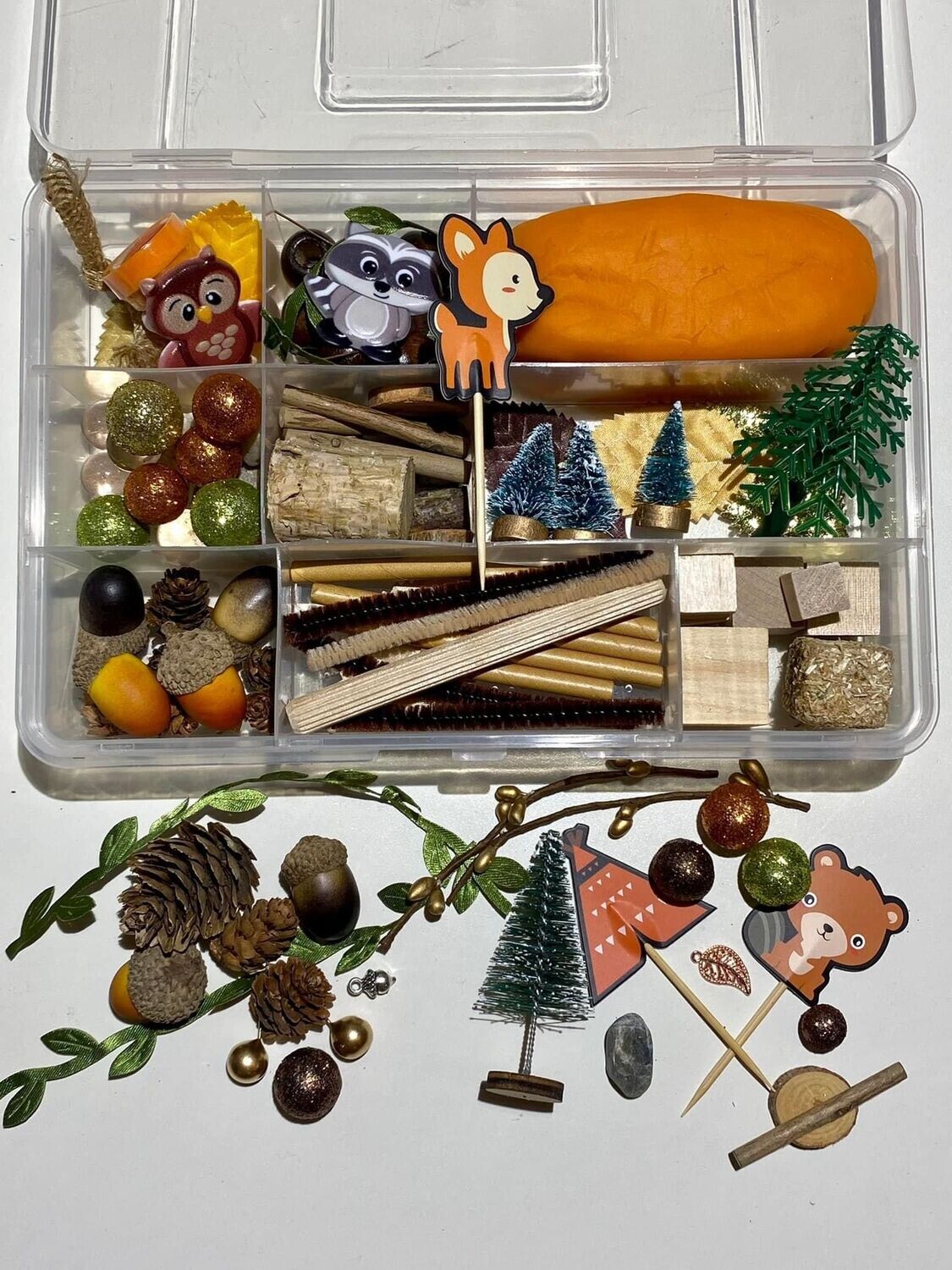 Sensory Fine Motor Woodland Box