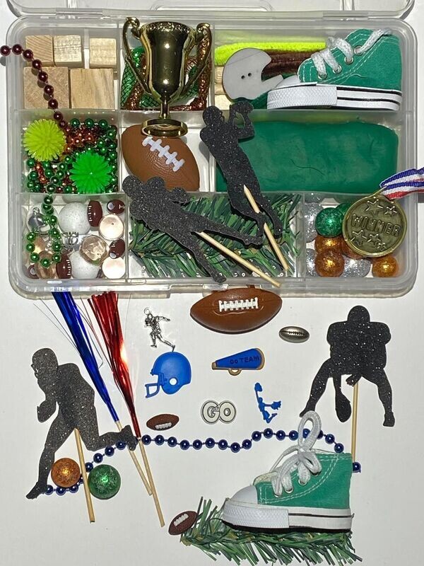 Sensory Fine Motor Football Box