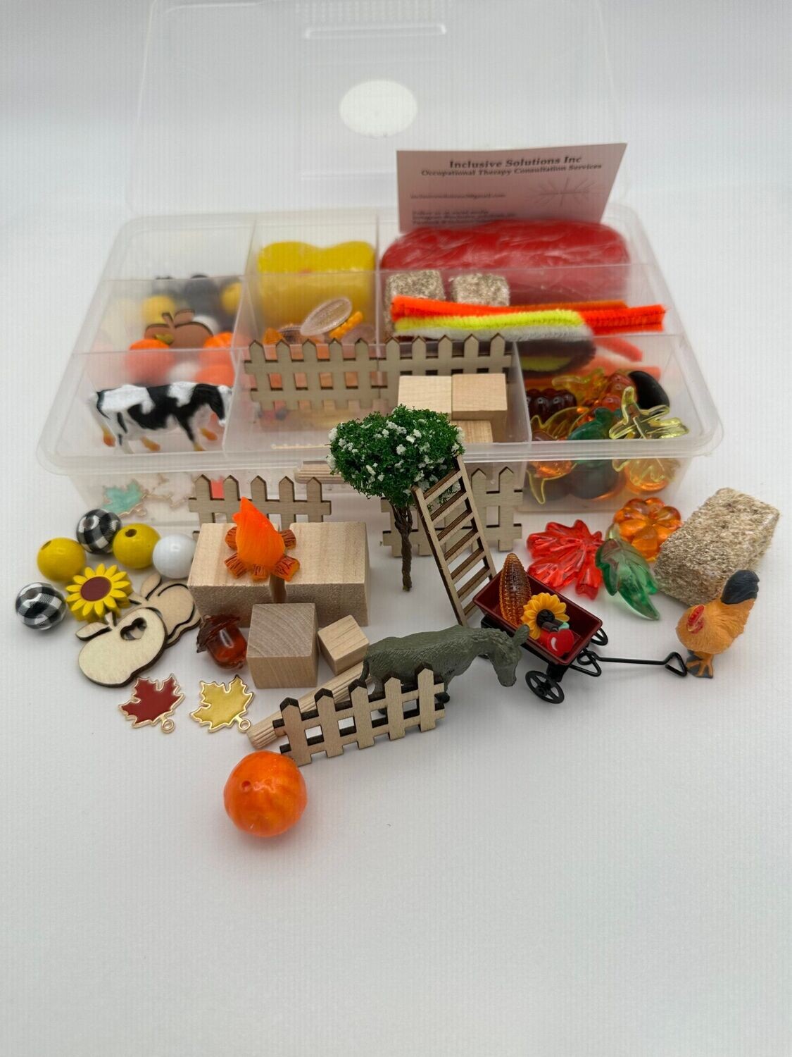 Sensory Fine Motor Fall Box