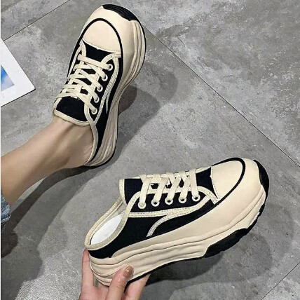 SNEAKER SLIDES 2 TONE