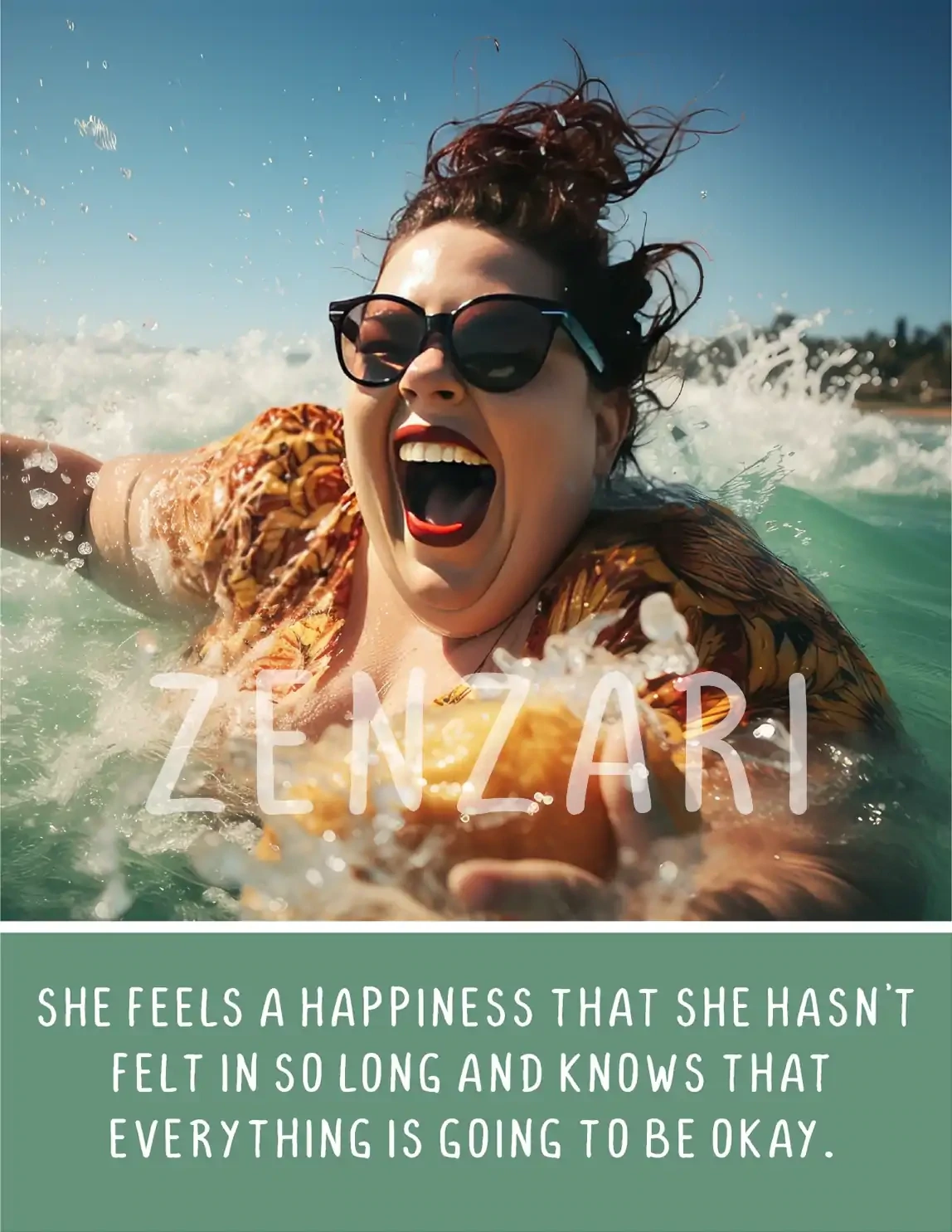 BODACIOUS WOMEN 009 PRINT EVERYTHING IS GOING TO BE OKAY