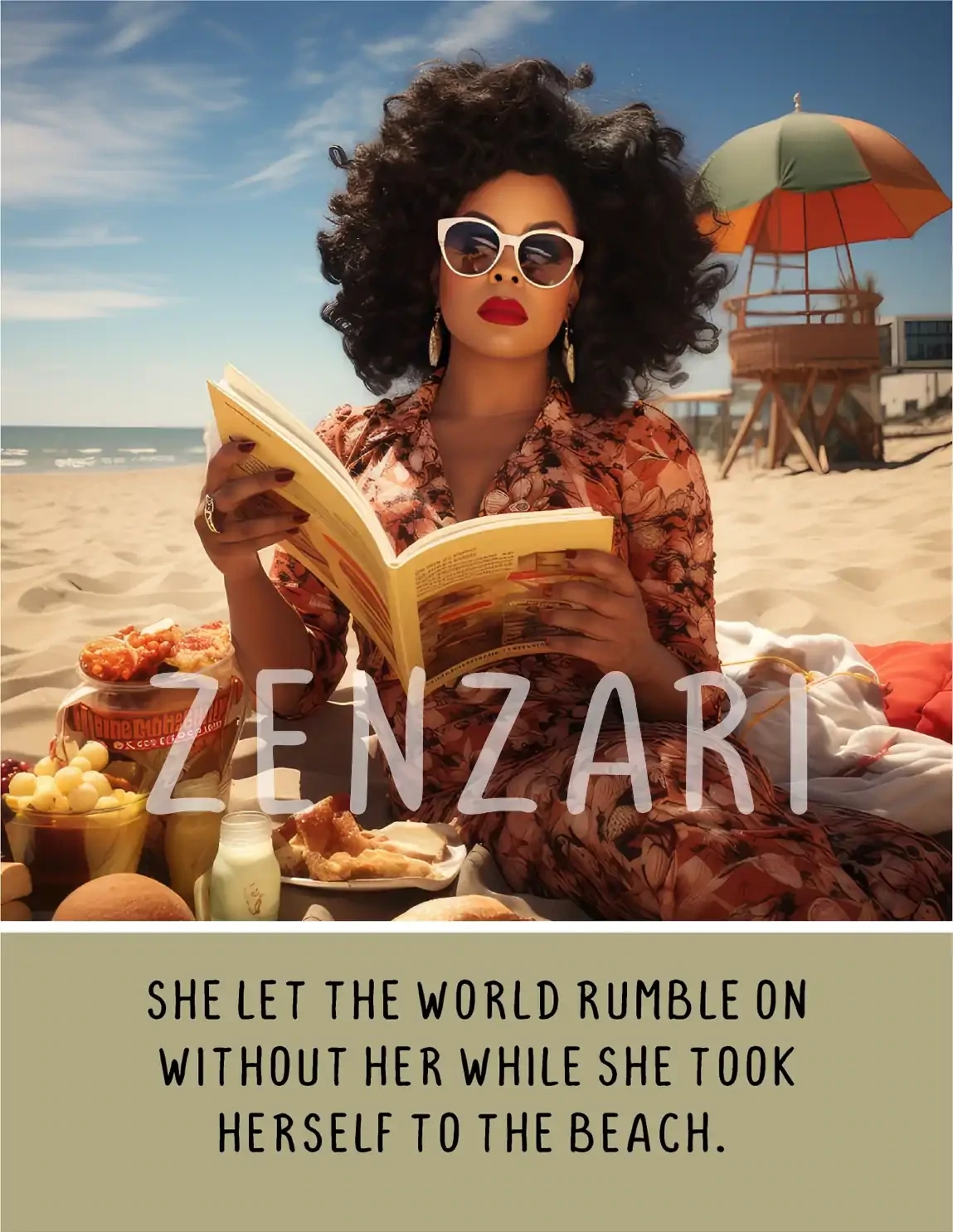 BODACIOUS WOMEN 018 PRINT TO THE BEACH