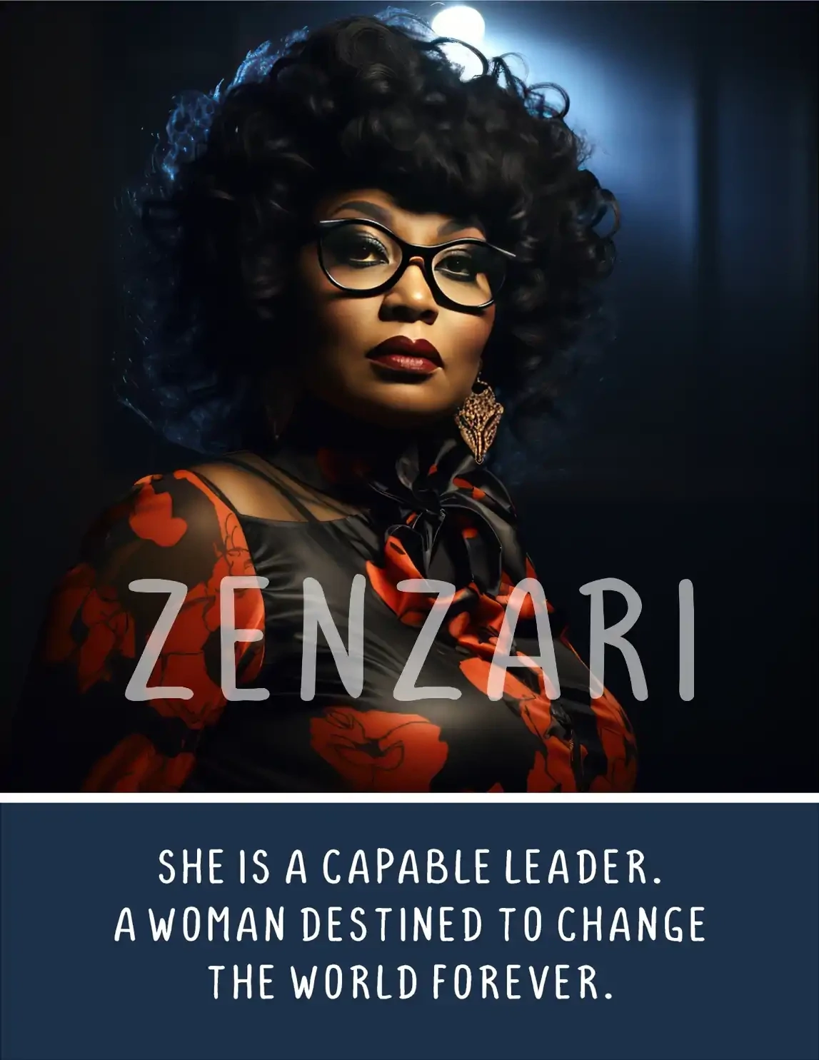 BODACIOUS WOMEN 025 PRINT A CAPABLE LEADER