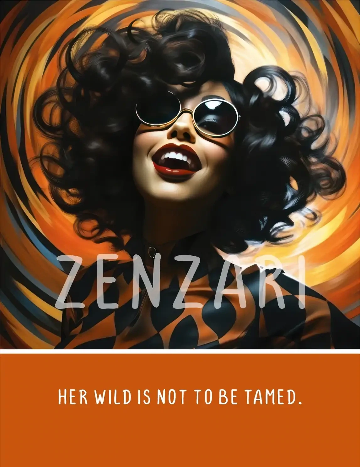 BODACIOUS WOMEN 039 PRINT NOT TO BE TAMED