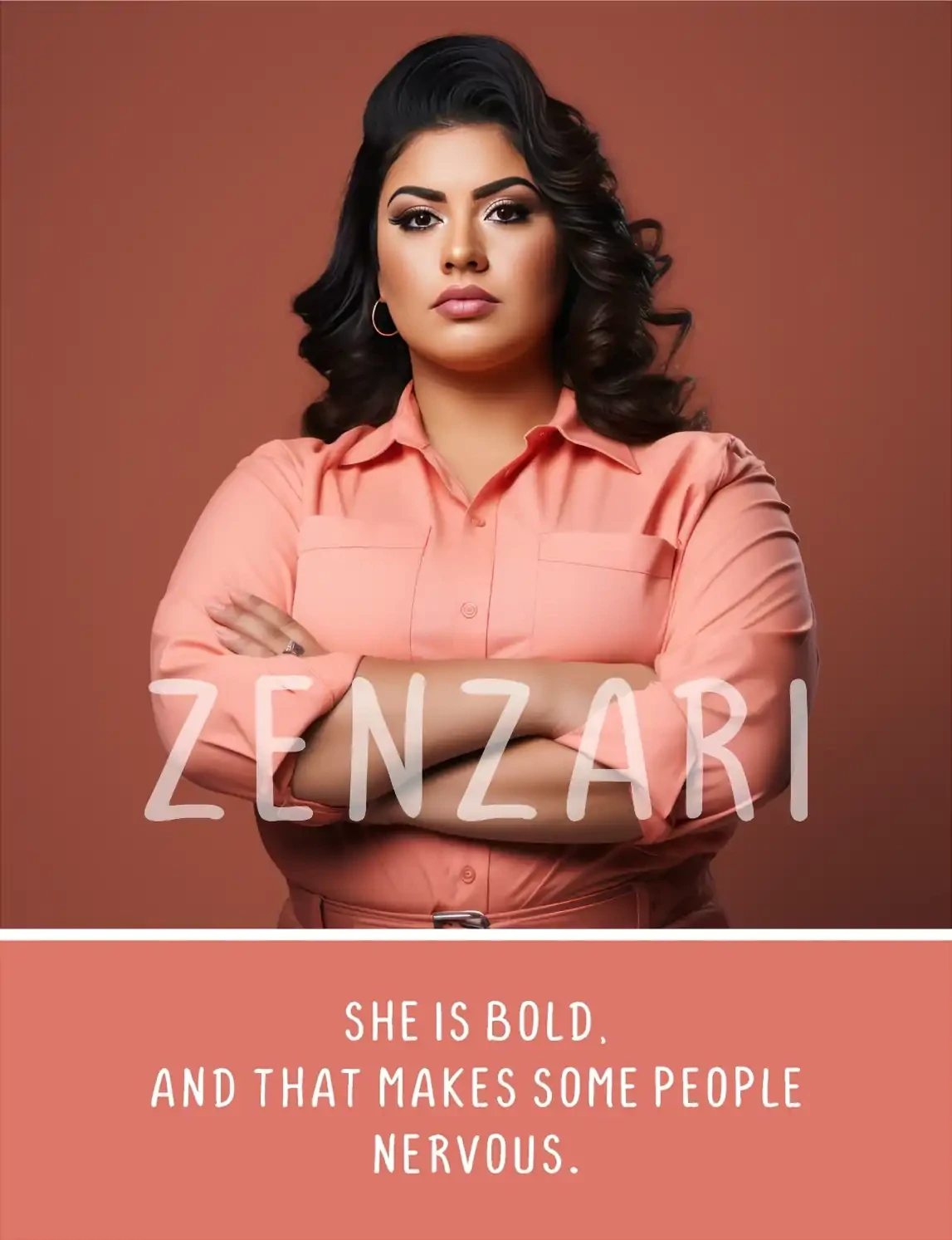 BODACIOUS WOMEN 048 PRINT SHE IS BOLD