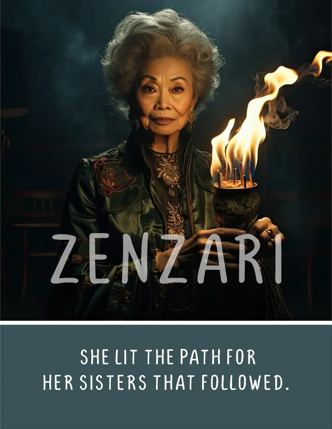 BODACIOUS WOMEN 055 PRINT SHE LIT THE PATH