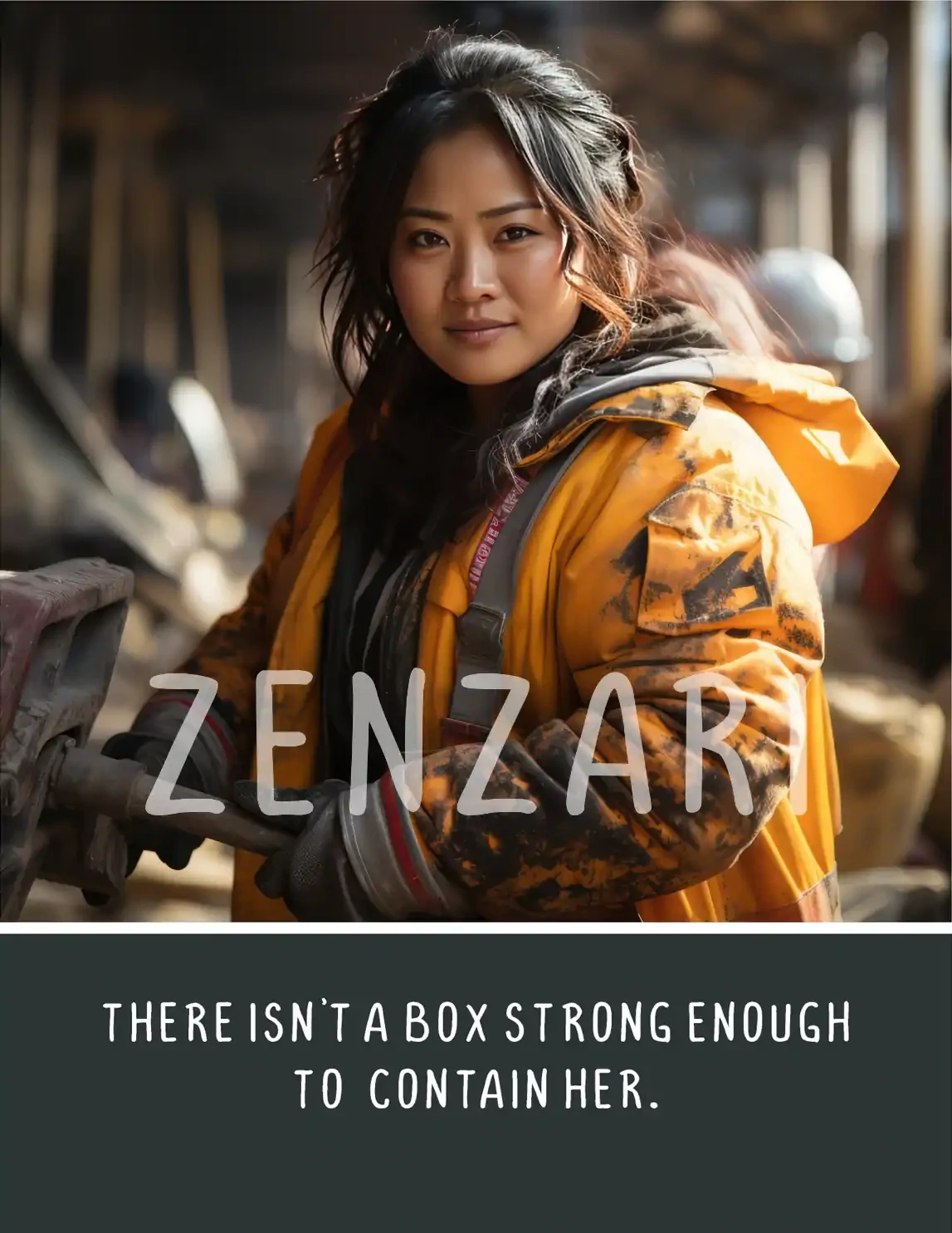 BODACIOUS WOMEN 085 PRINT THERE ISN&#39;T A BOX STRONG ENOUGH TO CONTAIN HER