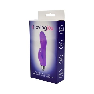7 Function Silicone Mini Rabbit Bullet Vibrator