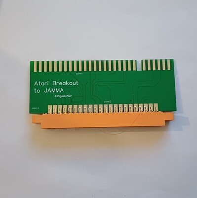 atari breakout arcade pcb to jamma cabinet adaptor. free delivery one year guarantee