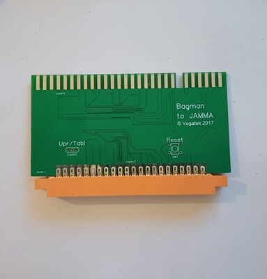bagman arcade pcb to jamma cabinet adaptor. free delivery one year guarantee