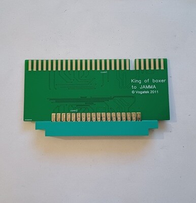 king of boxer arcade pcb to jamma cabinet adaptor. free delivery one year guarantee