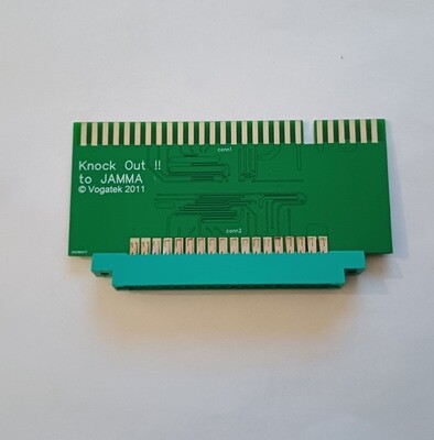 knock out arcade pcb to jamma cabinet adaptor. free delivery one year guarantee