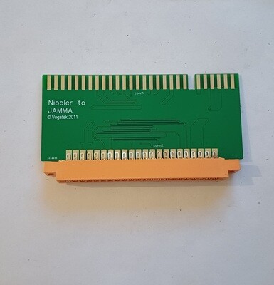 nibbler arcade pcb to jamma cabinet adaptor. free delivery one year guarantee