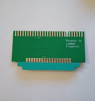 phoenix arcade pcb to jamma cabinet adaptor. free delivery one year guarantee