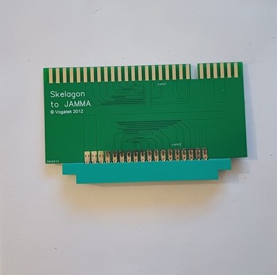 skelagon arcade pcb to jamma cabinet adaptor. free delivery one year guarantee