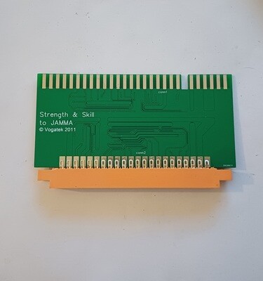 strength &amp; skill arcade pcb to jamma cabinet adaptor. free delivery one year guarantee