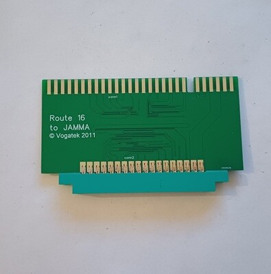 route 16 arcade pcb to jamma cabinet adaptor. free delivery one year guarantee