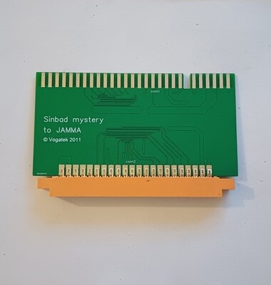 sinbad mystery arcade pcb to jamma cabinet adaptor. free delivery one year guarantee