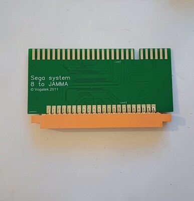 sega system 8 arcade pcb to jamma cabinet adaptor. free delivery one year guarantee