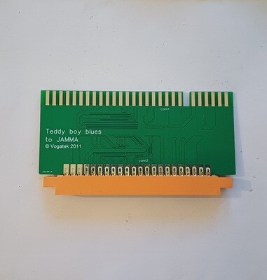 teddy boy blues arcade pcb to jamma cabinet adaptor. free delivery one year guarantee