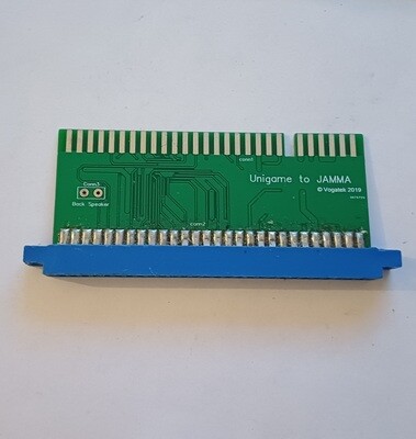 unigame arcade pcb to jamma cabinet adaptor. free delivery one year guarantee