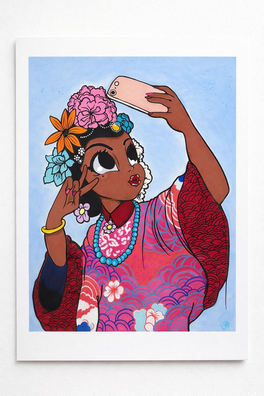 Nola Selfie Print